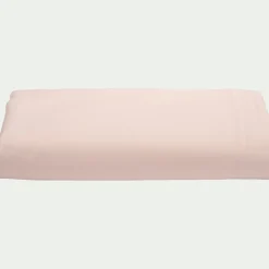 alinea Drap Plat*Drap plat en satin lavé 270x300cm - pétale Rose