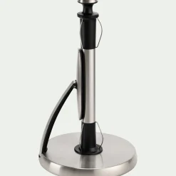 alinea Aménagement Meuble Cuisine*Dérouleur pour essuie-tout vertical en inox - argenté H32cm Gris