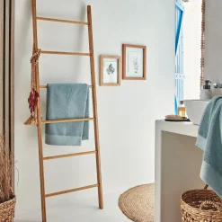 alinea Porte-Serviette|Accessoire De Salle De Bain*Echelle porte-serviette en bambou - Bois clair