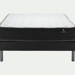 alinea Ensemble Matelas & Sommier*Ensemble matelas équilibré à ressorts et sommier tapissier ferme
