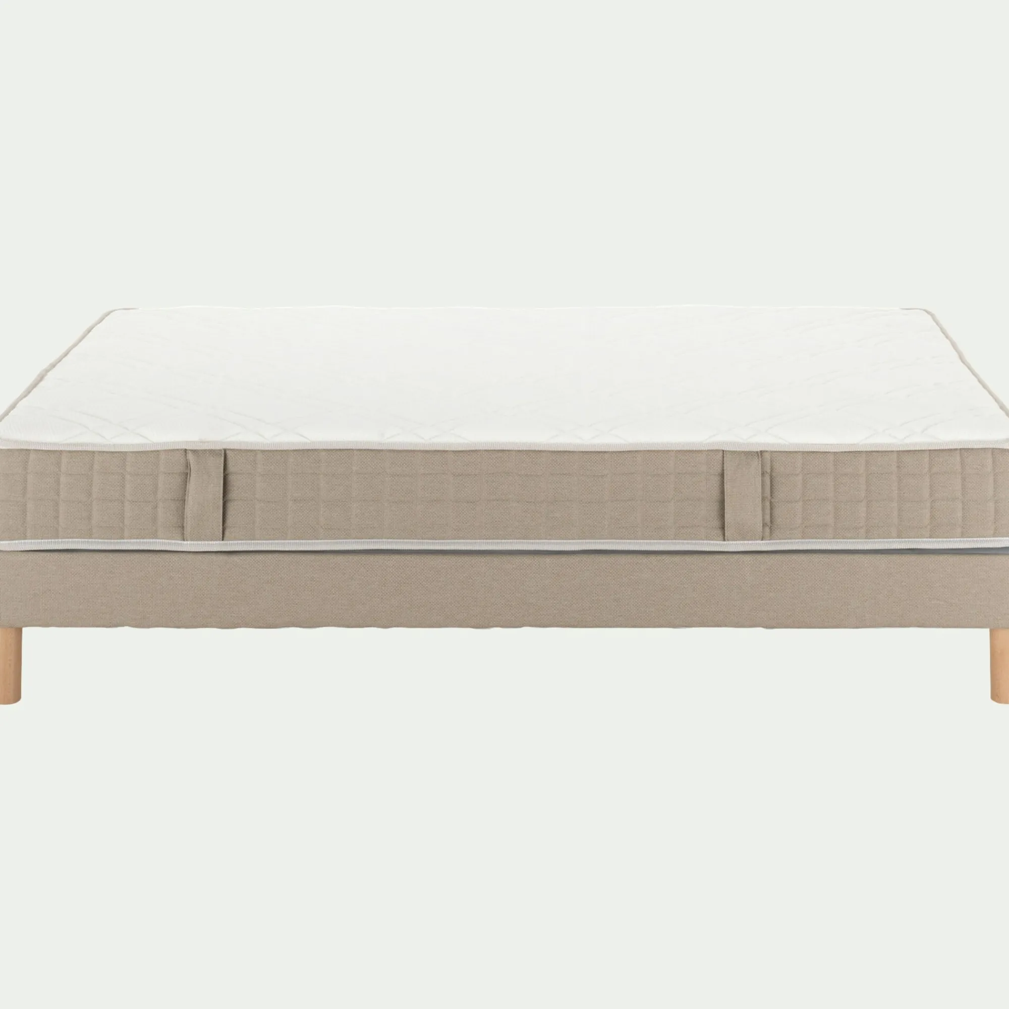 alinea Ensemble Matelas & Sommier*Ensemble matelas ferme à ressorts et sommier équilibré