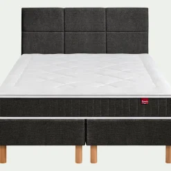 alinea Epeda|Ensemble Matelas & Sommier*Ensemble matelas ressorts+sommier ferme Epeda H68cm 2x80x200cm - Gris