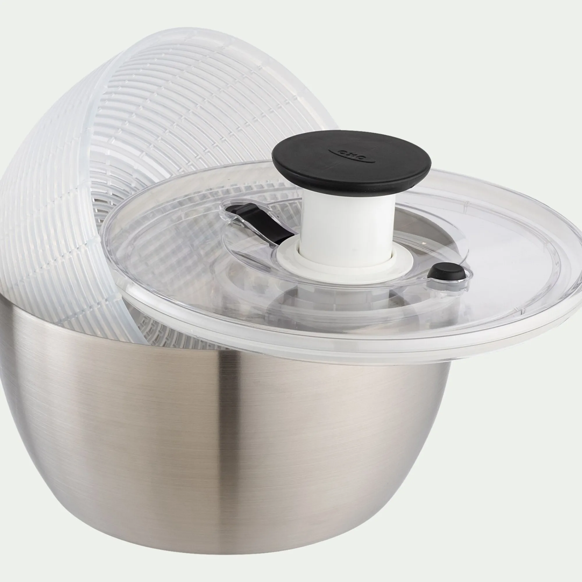 alinea Passoire Et Essoreuse*Essoreuse à salade en inox D26 cm - métallisé Gris