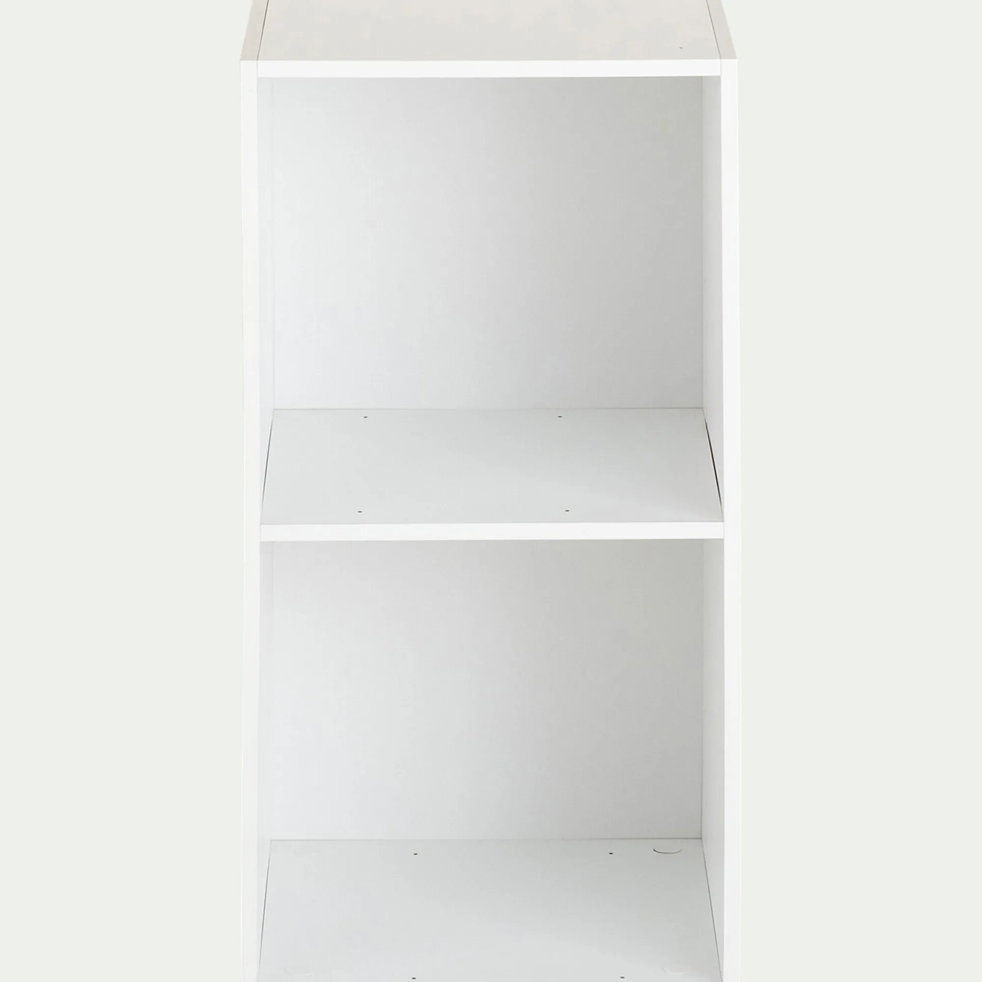 alinea Bibliothèque Enfant|Bibliothèque Enfant*Etagère 2 cases en bois - Blanc