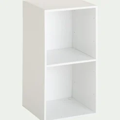 alinea Bibliothèque Enfant|Bibliothèque Enfant*Etagère 2 cases en bois - Blanc