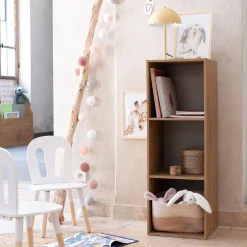 alinea Bibliothèque Enfant|Bibliothèque Enfant*Etagère 3 cases en bois - Bois clair