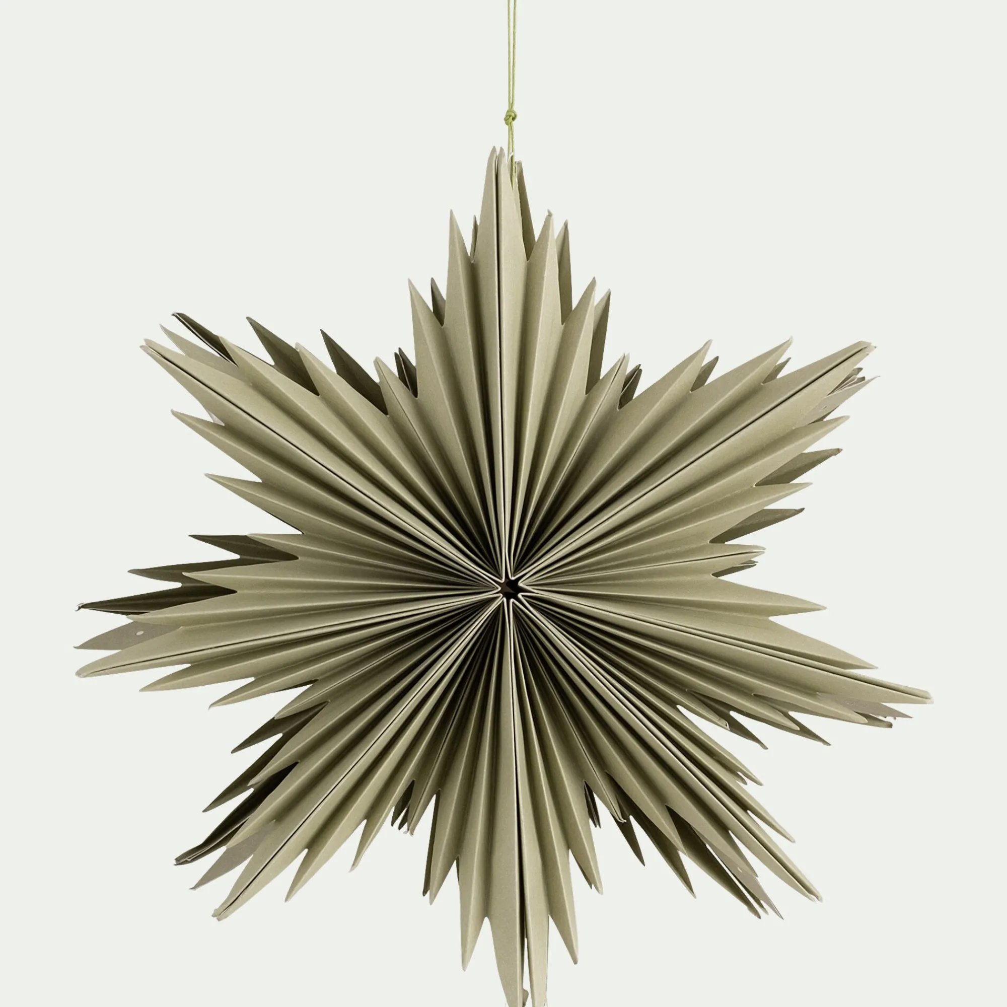 alinea Suspension De Noël|Décoration À Suspendre*Etoile à suspendre en papier D30cm - Vert