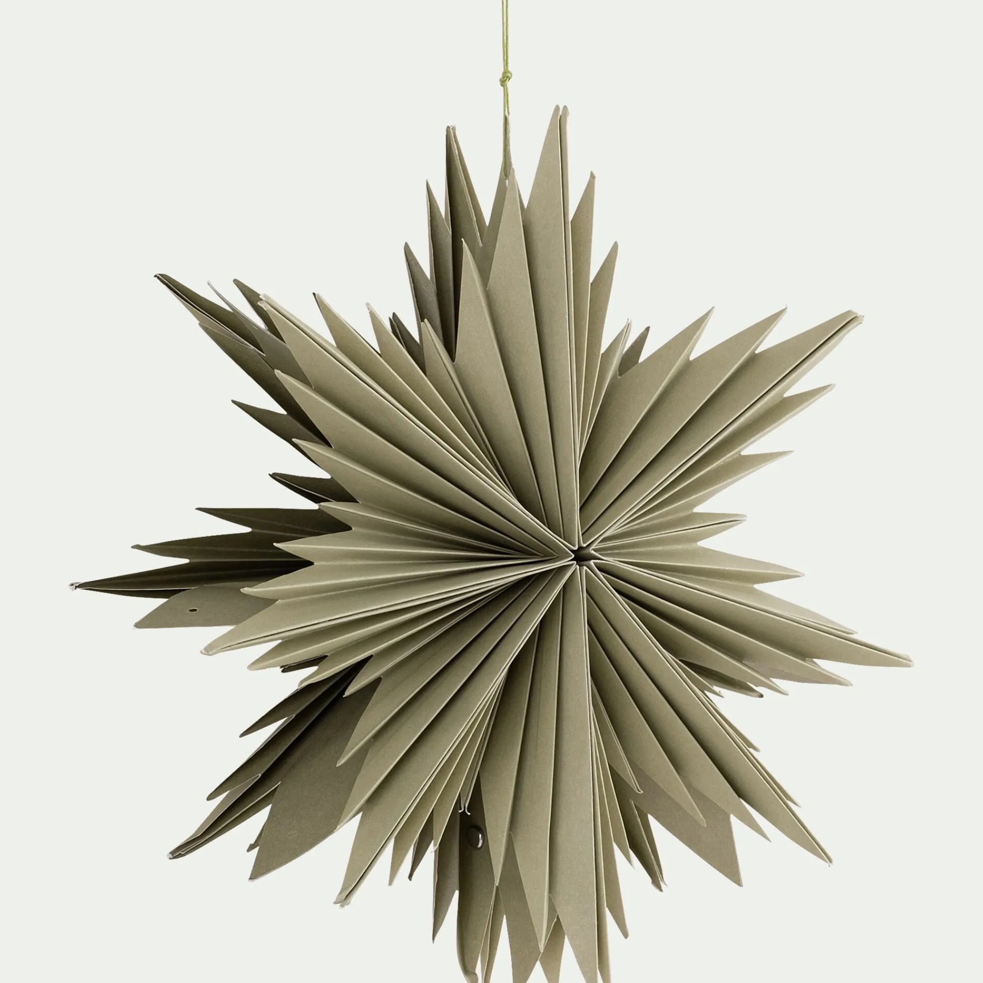 alinea Suspension De Noël|Décoration À Suspendre*Etoile à suspendre en papier D30cm - Vert