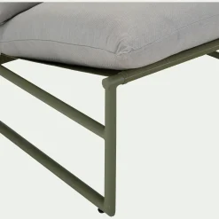 alinea Fauteuil De Jardin*Fauteuil de jardin en aluminium - cèdre Vert