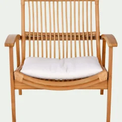 alinea Fauteuil*Fauteuil en teck et rotin - Naturel