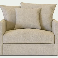 alinea Fauteuil*Fauteuil en tissu - alpilles Beige