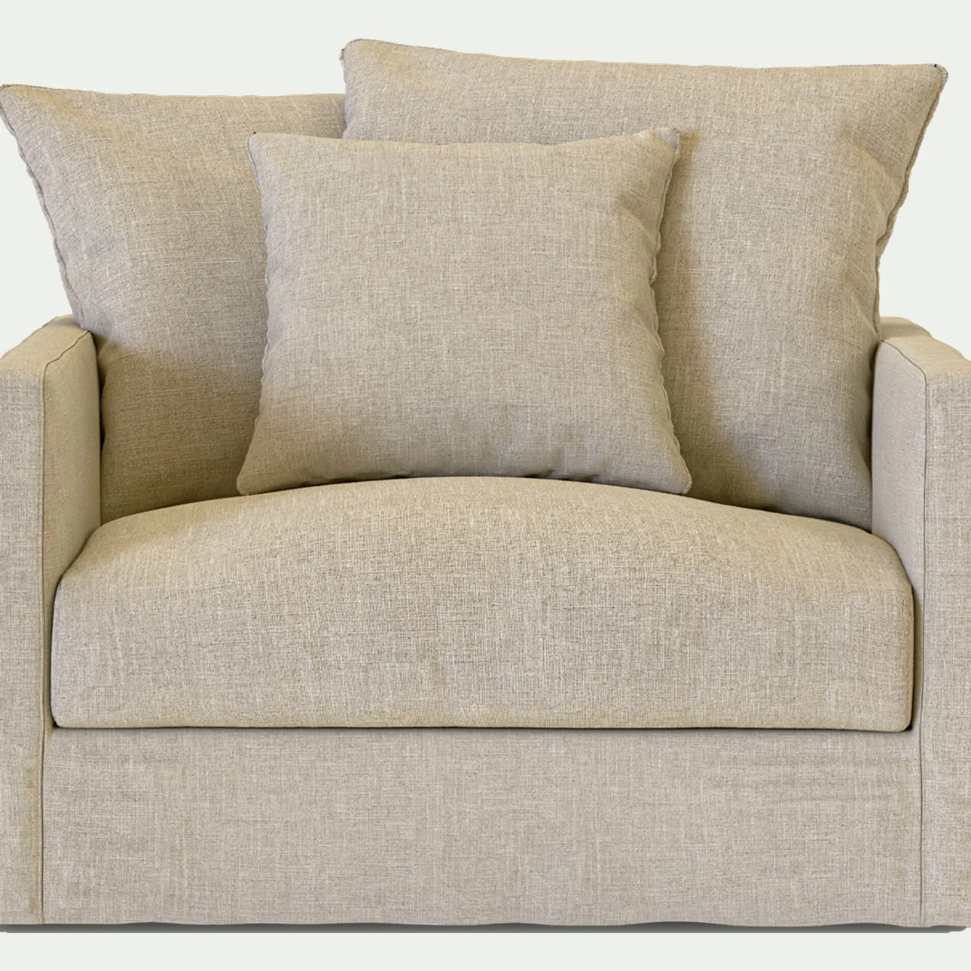 alinea Fauteuil*Fauteuil en tissu - alpilles Beige