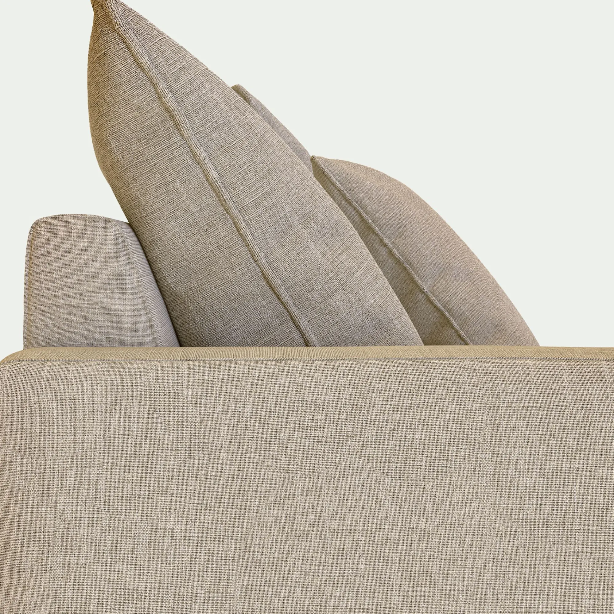 alinea Fauteuil*Fauteuil en tissu - alpilles Beige