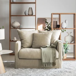 alinea Fauteuil*Fauteuil en tissu - alpilles Beige