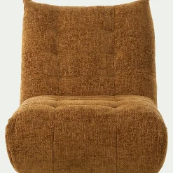 alinea Fauteuil*Fauteuil en tissu chenille - argan Jaune
