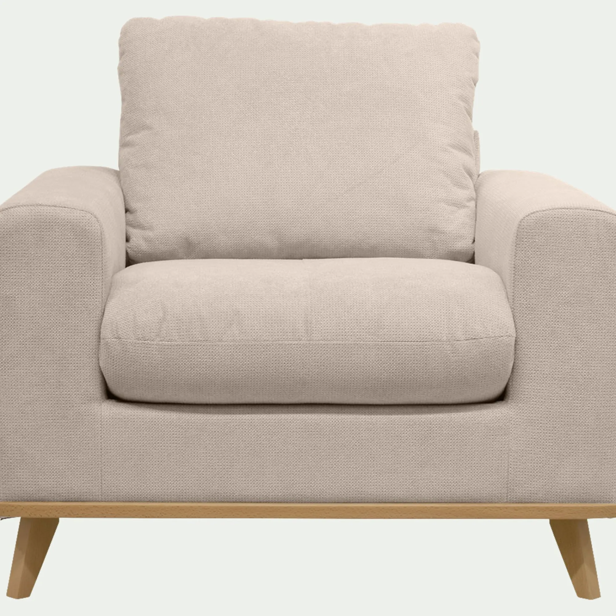alinea Fauteuil*Fauteuil en tissu crown - roucas Beige