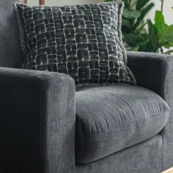 alinea Fauteuil*Fauteuil en tissu crown - calabrun Bleu
