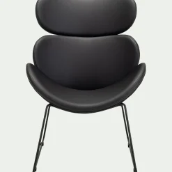 alinea Fauteuil*Fauteuil en tissu enduit - Noir