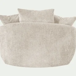 alinea Fauteuil*Fauteuil pivotant en tissu Genesis - Beige