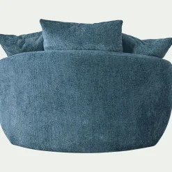 alinea Fauteuil*Fauteuil pivotant en tissu Genesis - Bleu