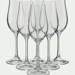 alinea Verre À Pied|Flûte Et Coupe De Champagne*Flûte à champagne en verre 20cl - Transparent