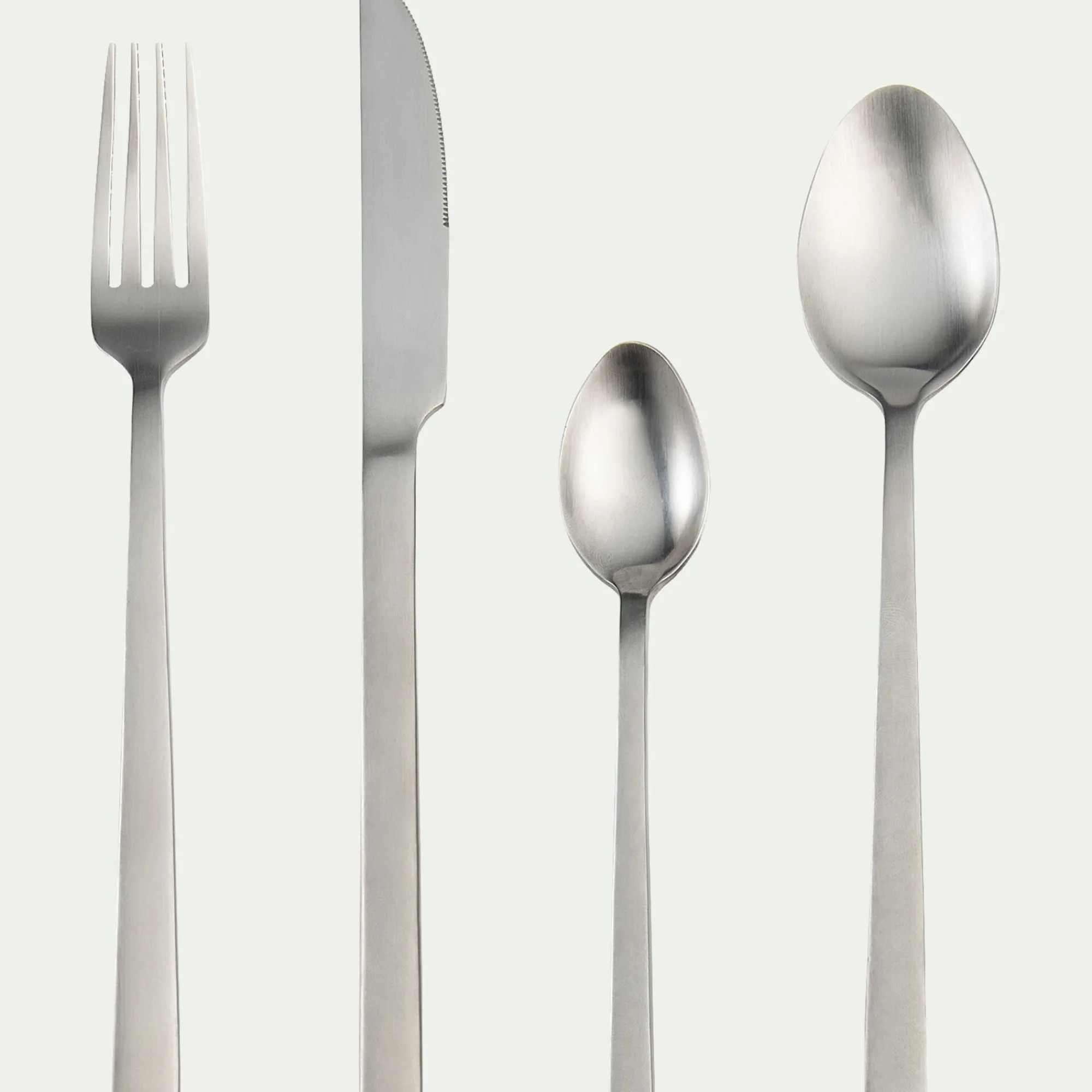 alinea Couvert De Table*Fourchette en inox - finition satinée Argenté