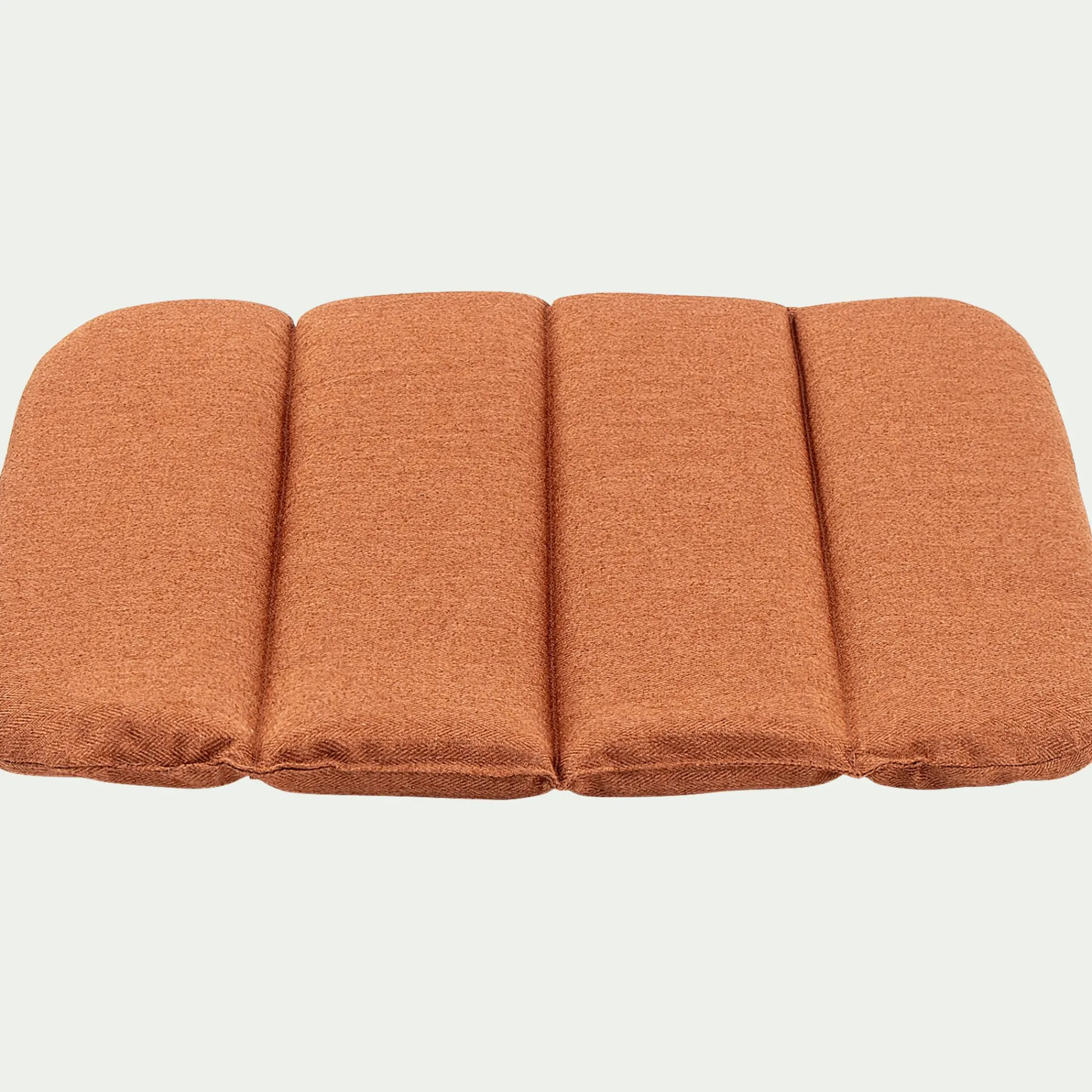 alinea Galette Chaise Exterieur*Galette de chaise indoor & outdoor en tissu déperlant - rustrel Marron