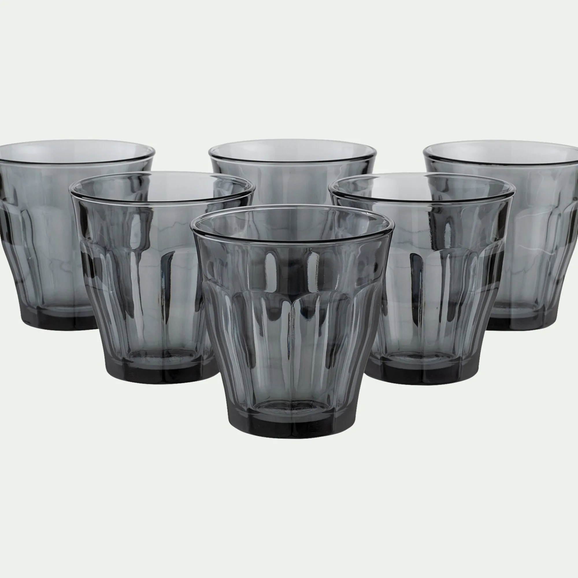 alinea Verre À Eau*Gobelet bas en verre 25cl - Gris