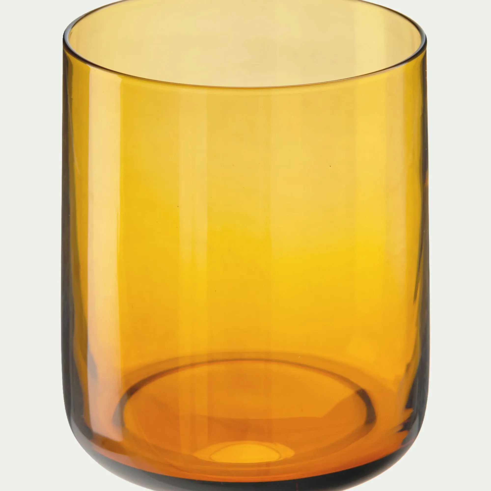alinea Verre À Eau*Gobelet bas en verre sodo-calcique 28cl - Jaune