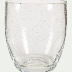 alinea Verre À Eau*Gobelet en verre bullé 35cl - Transparent