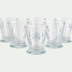 alinea Verre À Eau*Gobelet en verre pressé 26cl - Transparent