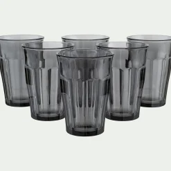 alinea Verre À Eau*Gobelet haut en verre 36cl - Gris