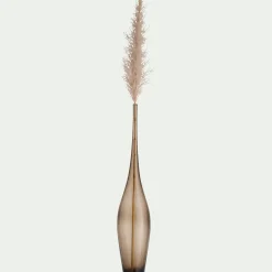 alinea Vase|Décoration À Poser*Grand vase en verre bullé H60cm - Marron