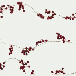 alinea Guirlande De Noël*Guirlande de Noël imitation baies s 183cm Rouge