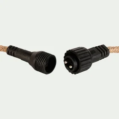 alinea Luminaire Exterieur|Guirlandes Lumineuses Extérieur*Guirlande électrique avec câble en jute 10 ampoules 8m - Naturel