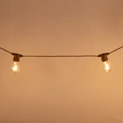 alinea Luminaire Exterieur|Guirlandes Lumineuses Extérieur*Guirlande électrique avec câble en jute 10 ampoules 8m - Naturel