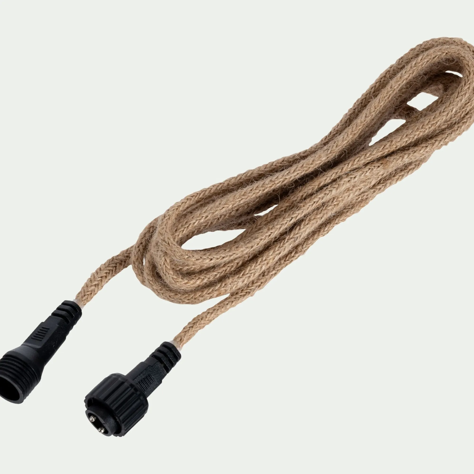 alinea Luminaire Exterieur|Lampes Solaires & Nomades*Guirlande lumineuse solaire naturelle 8m - Beige