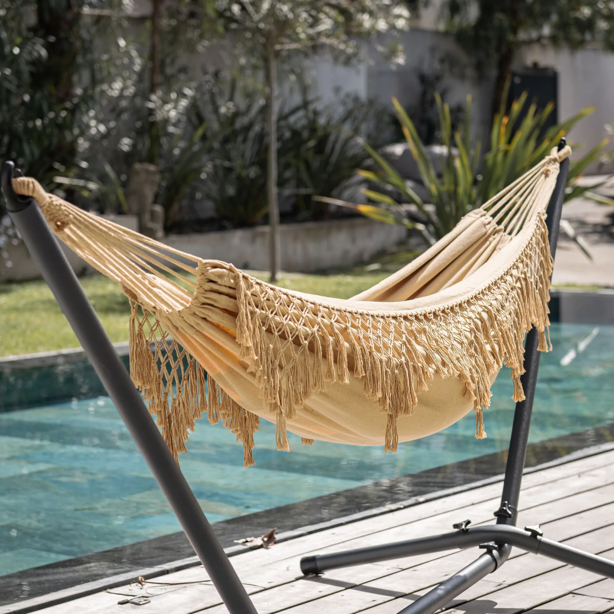 alinea Hamac*Hamac en polycoton - nèfle Beige