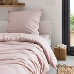 alinea Housse De Couette*Housse de couette en coton 240x220cm - rosa Rose