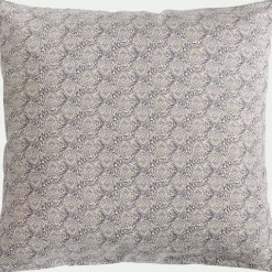 alinea Parure De Lit*Housse de couette 260x240cm et 2 taies d'oreiller 63x63cm en coton et lin - motif amande Bleu