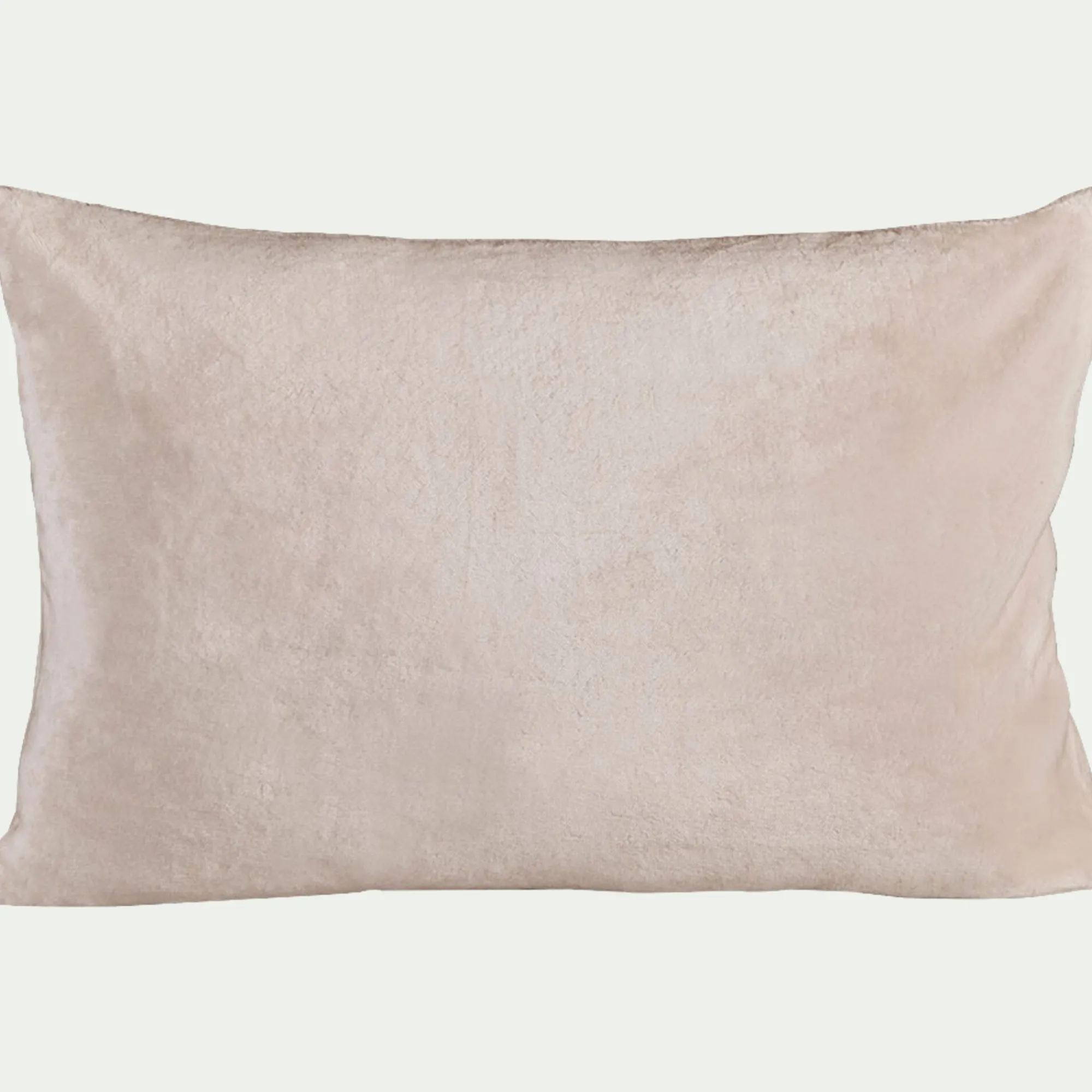 alinea Housse De Coussin*Housse de coussin effet polaire 40x60cm - argile Rose