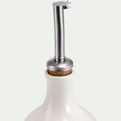 alinea Salière Et Poivrière*Huilier en céramique 40cl - Blanc