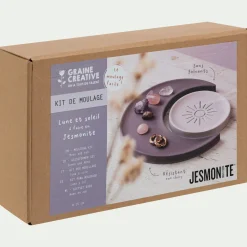 alinea Objet Décoratif De Noël*Kit de création de 2 coupelles astrales en jesmonite Violet
