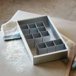 alinea Moule À Gâteau*Kit moule à gâteau modulable chiffres et lettres en aluminium - métallisé Gris