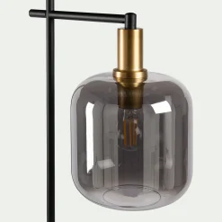 alinea Lampadaire Droit*Lampadaire en acier - Noir