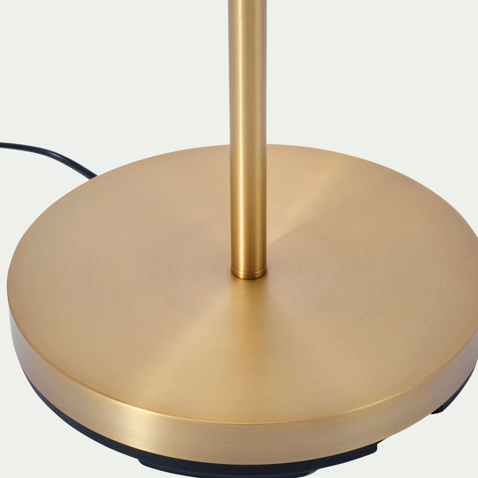 alinea Lampadaire Droit*Lampadaire électrifié droit en acier H180cm - Doré