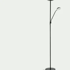 alinea Lampadaire Droit*Lampadaire électrifié droit en acier H180cm - Noir