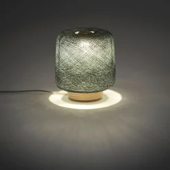 alinea Lampe Chambre Enfant|Commode Enfant*Lampe à poser en hêtre H16cm - de gris Vert