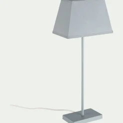 alinea Lampe De Chevet|Lampe À Poser*Lampe à poser électrifiée en coton - calaluna H47cm Bleu