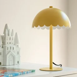 alinea Matelas Enfant*Lampe à poser électrifiée en acier H31,5cm - Jaune